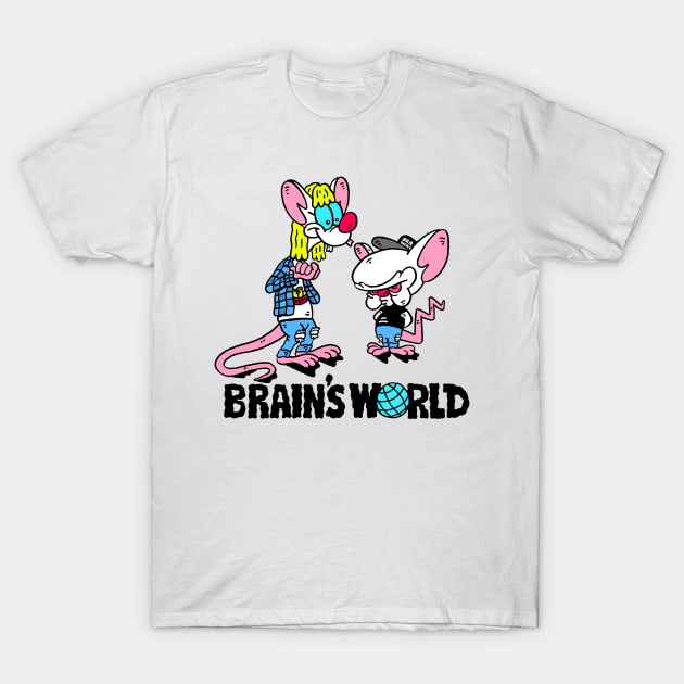 Brain's World T-Shirt by russelltaysom@gmail.com